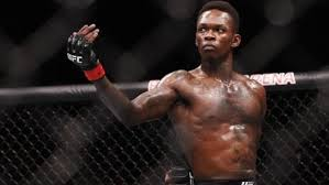 Hand raised in the octagon